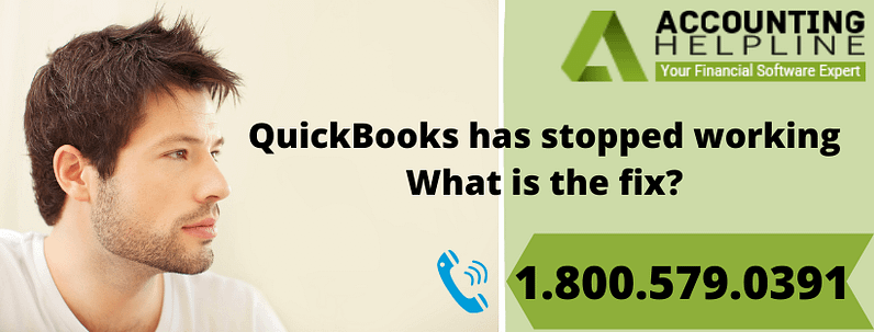 QuickBooks has stopped working- What is the fix?
